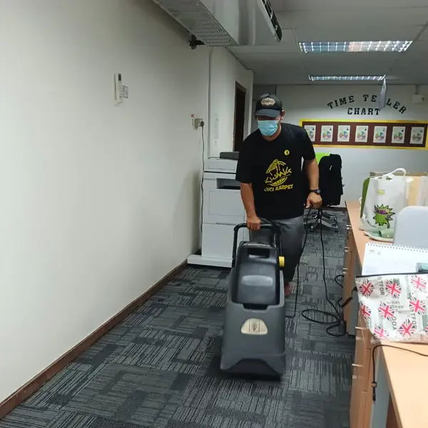Cucian karpet koridor pejabat - Arfa Clean Kluang Johor