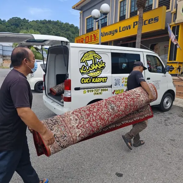 Hantar karpet ke kedai - Arfa Clean Kluang